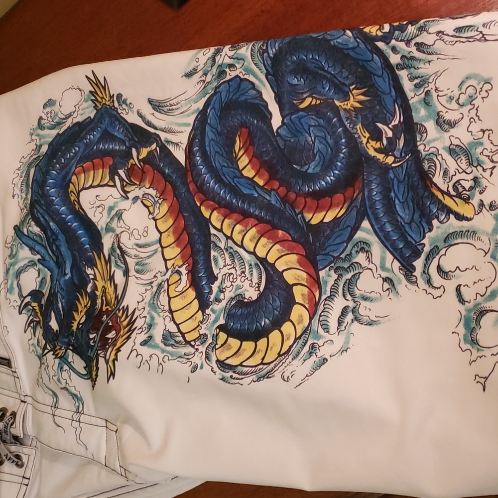 🔥host pick Affliction board shorts rare. Kari Barba
